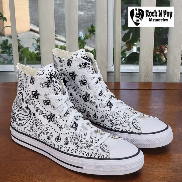 Converse x Sammy Baca CTAS Pro Hi \'Bandana Print\' Shoes Mens Sz 9.5 A02085C s-l400.jpg main image 3